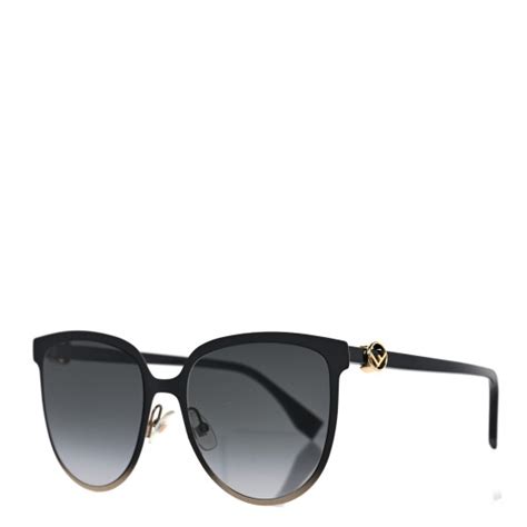 FENDI Metal F is Fendi Sunglasses FF 0328/S Black